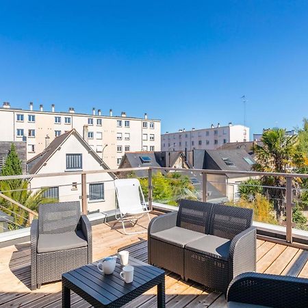 Teranga - Studio Avec Grande Terrasse Dans Ренн Экстерьер фото