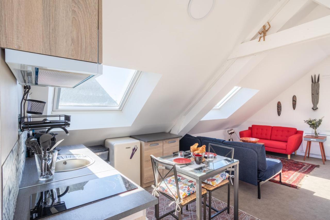 Teranga - Studio Avec Grande Terrasse Dans Ренн Экстерьер фото